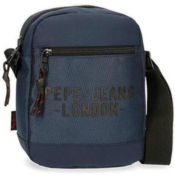 Pepe Jeans Bromley Bandolera Azul 17x22x6 cms Poliéster