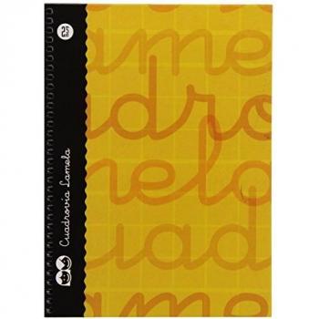 Lamela 7CTE002N - Cuaderno en espiral 4º, color naranja