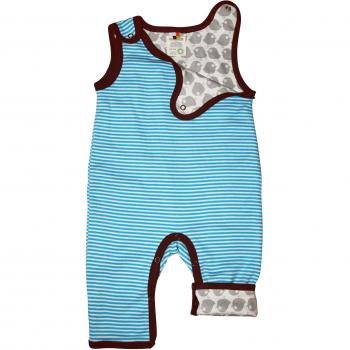loud + proud 531 - Pelele sin mangas para bebés niña, color aqua, talla 3-6 meses