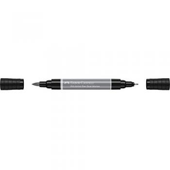 Rotulador Pitt Artist Pen Doble Punta Tinta China Faber-Castell Gris Frío III