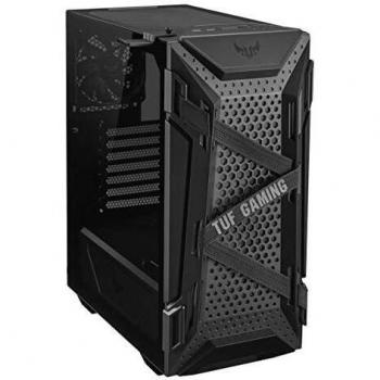 ASUS TUF Gaming GT301 ATX Mid-Tower Compact Case with Tempered Glass Side Panel, Black