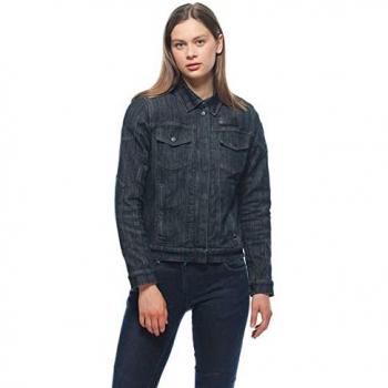 Chaqueta Dainese Denim Tex Lady para Motocicletas - Chaqueta textil de motocicleta para damas, color azul, talla 48