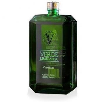Aceite Oliva Verde Esmeralda Premium | Botella de 500ml | Aceite de Oliva Virgen Extra | Variedad Picual | Producto Gourmet | Ideal para regalar