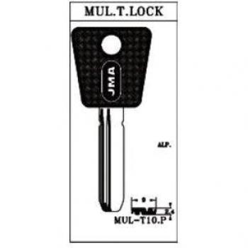 LLAVE EN BRUTO PLASTICO SEGUR MULT10P