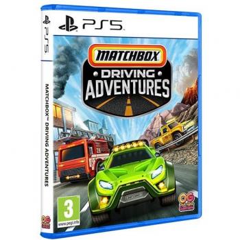 Matchbox Driving Adventures Juego Físico para Consola PlayStation 5, incluye emocionantes aventuras de conducción con vehículos Matchbox, gráficos en alta definición, compatibilidad con PS5, modo multijugador y desafíos interactivos