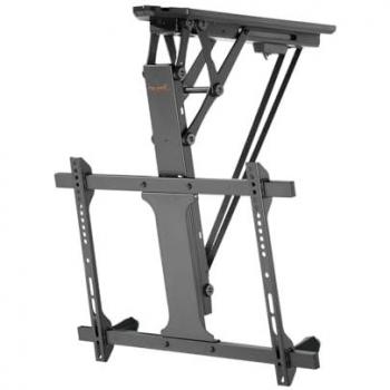 Soporte de techo motorizado para TV LCD-LED-Plasma de 32'' a 70'', inclinable y control remoto, función Smart Home, color negro