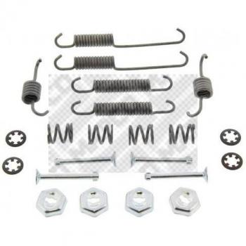 MAPCO Kit de reparación, ajuste automático 9711 para zapatas de freno en FORD Fiesta, Escort, Puma, Courrier