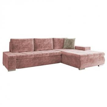 Sofá rinconero Comfivo 147 Premium con función de descanso y caja de ropa de cama, 302x213x80cm