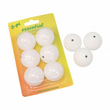 Pack de 6 Pelotas de Ping Pong SOFTEE ESSENTIAL para Tenis de Mesa
