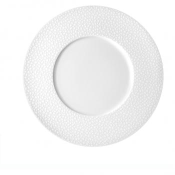 Plato Llano Medard de Noblat - Porcelana Blanca 27cm (Set de 6)
