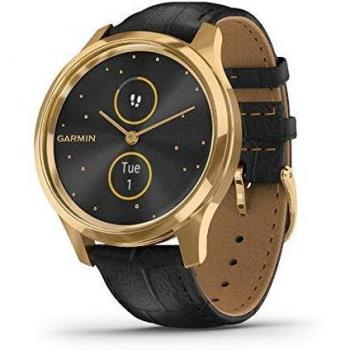 Reloj Inteligente Unisex GARMIN VIVOMOVE Luxe con Agujas 010-02241-02
