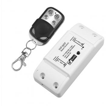 Interruptor Wifi RF Inteligente 433 MHz con Clonación y Control Remoto Eléctrico, Duplicador de Control Remoto, Copia de Código Aprendido 433.92 MHz