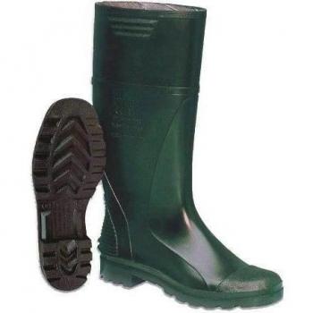 Bota de Agua Alta en PVC, Monocolor Verde, Talla 44