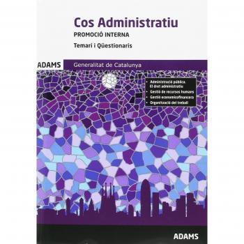 Temari i Qüestionari del Cos Administratiu de la Generalitat de Catalunya. Promoció interna