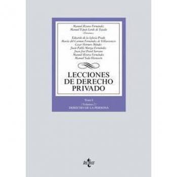 Lecciones de Derecho privado: Tomo I