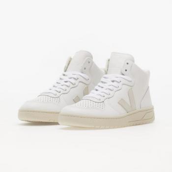 Veja V-15 High-top Sneakers - White, Size 36