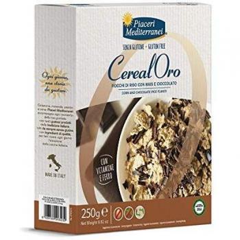 Copos de arroz con maíz y chocolate 250 g, sin gluten