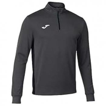 Sudadera Joma Winner II Hombre Antracita con Media Cremallera, Talla 6XS
