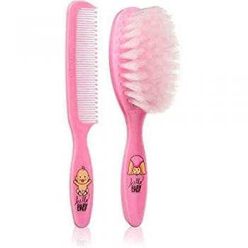CEPILLO&PEINE BEBE ROSA LOTE 2 pz