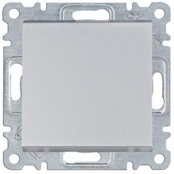 Interruptor Hager Lumina Soul WL0012 - Plata