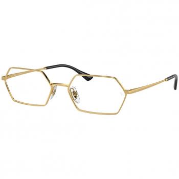 Ray-Ban RX6528 Yevi Col. 2500 Unisex Geometrica Oro Eyeglasses