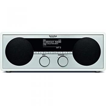 TechniSat DigitRadio 450 (Dab+, FM, Radio por Internet, WLAN, Cliente UPnP, Bluetooth), Color Blanco