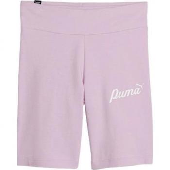 Pantalón Puma Essentials + Blossom Infantil Lila