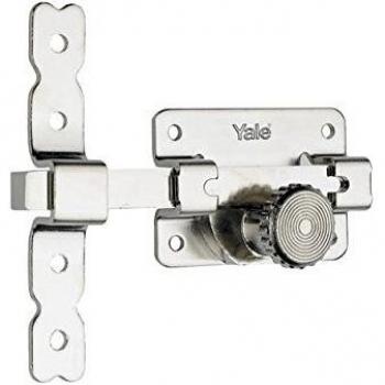 Cerrojo de Sobreponer Niquelado Modelo 18 HN Yale Azbe