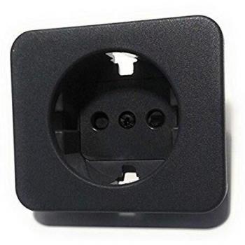 Simon - 75041-68 tapa enchufe 2p+tt schuko s-75 c/segur grafit Ref. 6557538236