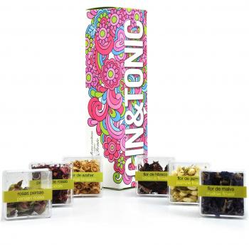 Edición Especial Flower Power Colección de Flores exóticas para Gin & Tonic