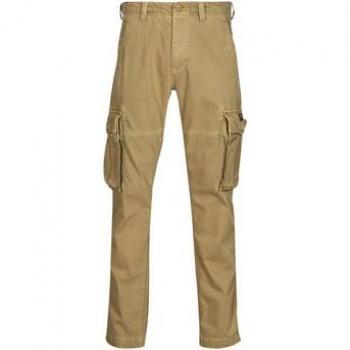 Superdry Men's Core Cargo Pants Tan Khaki 36/32 Casual Cotton