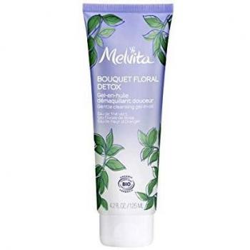 Melvita Floral Bouquet Detox Gentle Cleansing Gel-in-Oil Organic 125 ml