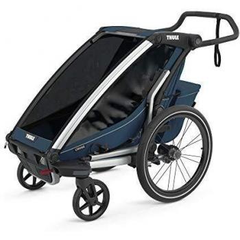 Thule Chariot Cross 1 Multisport Bicycle Trailer - Majolica Blue