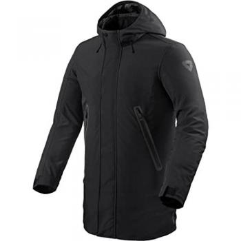 Chaqueta de Moto Revit Trafalgar H2O - Impermeable - Alta Calidad - Negro - Talla L