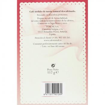Bronzo Cápsulas Compatibles Descafeinado - 6 Paquetes de 236 gr - Total: 1416 gr