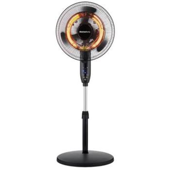 Termoventilador de Pie Melchioni Family SUN 1800W con Función Oscilante, Bajo Consumo, 3 Velocidades y Altura Regulable