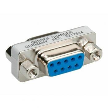 Adaptador Mini Gender Changer DB9 Hembra a Hembra 9 Pines Roline