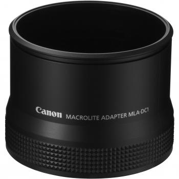 Canon MLA-DC1 - Adaptador para Objetivos de cámaras Canon PowerShot G1 X, Negro