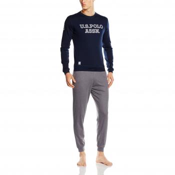 U.S.POLO ASSN. NR.3 Pyjama, Pijama para Hombre, Multicolor