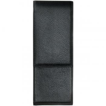 Estuche de Piel Granulado Lamy para 2 Instrumentos de Escritura Negro