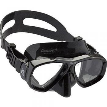 Cressi Focus - Gafas de buceo, color negro
