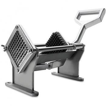 Lacor - 60513 - Cortador profesional, corta patatas y verduras en gajos, 4 cuchillas de acero Inoxidable, corte uniforme, cocina industrial