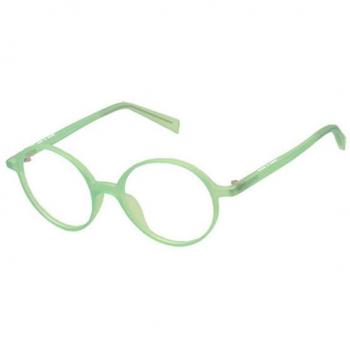 Italia Independent II 5405 Kids Eyeglasses Green Size 42 - Blue Light Block Available