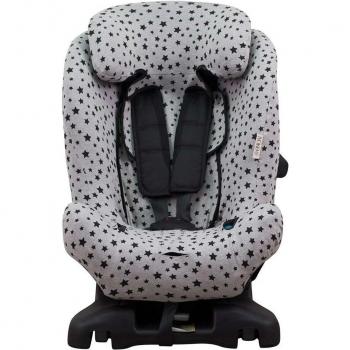 Funda para silla de coche JYOKO compatible con Axkid Minikid, Kidzone, Duofix y Rekid Jyoko Black Star