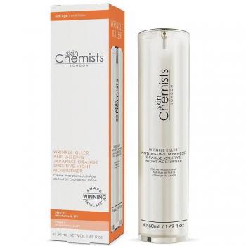 SKINCHEMISTS SC Wrinkle Killer Crema Hidratante de Noche Sensitive Naranja Japonesa 50ml