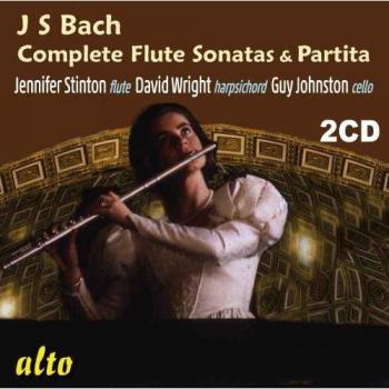 Bach : Intégrale des sonates pour flûte et partita. Stinton, Wright, Johnston.