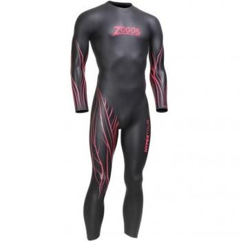 Neopreno de triatlón Zoggs Hypex Tour FS Hombre Negro/Rojo, características: material neopreno, diseño específico para triatlón, color negro con detalles rojos, ajuste cómodo y flexible, resistencia al agua, facilidad