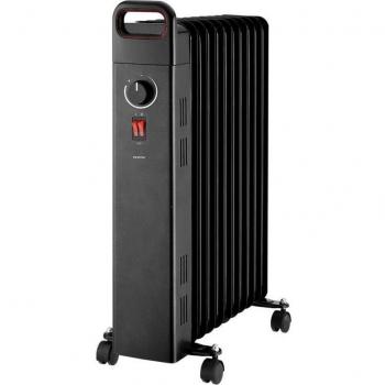Radiador de Aceite Infiniton HOR-N200 2000W 9 Elementos 3 Niveles de Potencia Negro