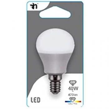 BOMBILLA LED ESFERICA G45 E14 6W
