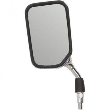 Espejo VICMA VIC-EH961D, espejo retrovisor de automóvil, con diseño aerodinámico, ajuste manual, cristal convexo para mayor visibilidad, acabado en negro y dimensiones 300x200 mm
